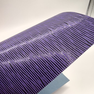 กระดาษหนังเรซิ่นเคลือบเงา UV ลายคลาสสิกแบบ Saffiano ผิวเรียบเนียน สำหรับทำกระเป๋า กล่อง แว่นตา แหวน หรูหรา - Product Image 2