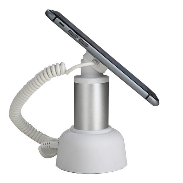 Phone Display Stand Alarm Cell Phone Shop Security Alarm Device Mobile Phone Tablet Charging Holder Anti Theft