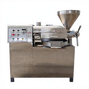 เครื่องอัดน้ำมันแบบเกลียวอัตโนมัติ รุ่น 6YL-80ZD สำหรับน้ำมันเมล็ดทานตะวัน กำลังการผลิต 80-150 กก./ชม. ดีไซน์ล้ำสมัย รุ่นใหม่ - Product Image 1