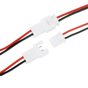 سلك توصيل إلكتروني 24AWG XH2.54 ذكر وأنثى باللونين الأحمر والأسود بطول 15 سم - Product Image 4
