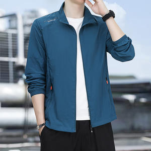 2024 hommes léger respirant été pêche vêtements de sport imperméable crème solaire chemise avec col montant activités de plein air - Product Image 3