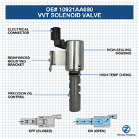 10921-AA080 10921-aa080 Solénoïde de commande de distribution d'origine d'usine OEM authentique Forester Legacy Impreza WRX STI