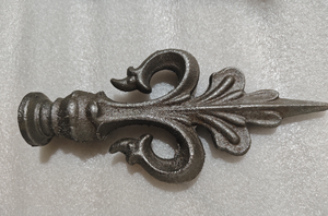 Чугунный кованый штырь для декоративных элементов кованых ограждений - Product Image 4