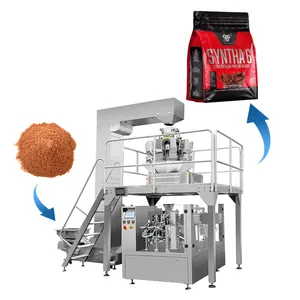 Hot Sale Rotary Milk Powder Packing Filling Machines Automatic Premade Bag Bagging Packaging Machine