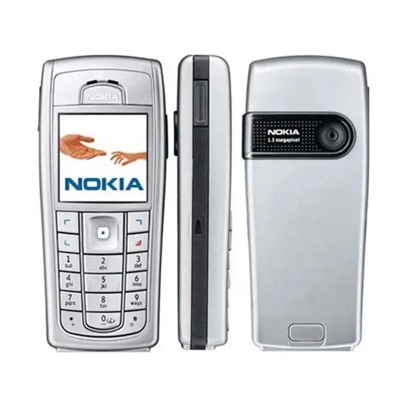 Für Nokia 6230i Handys 900mAh GSM Entriegelte Telefon Englisch Arabisch Russische Tastatur