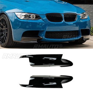 ลิ้นกันชนหน้ารถยนต์ ตัวกระจายลมแบบมุมเอียง สปอยเลอร์ป้องกัน สำหรับ BMW ซีรีส์ 3 E90 E91 E92 E93 M3 ปี 2006-2013 อุปกรณ์ตกแต่งรถยนต์ - Product Image 1