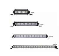 Venta caliente Multi opciones Offroad Led Auto sistema de iluminación Mini fila LED Barra de luz de trabajo