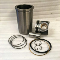 Kit de Reconditionnement Complet Quatre Pièces pour Moteur Diesel DL06/D06 : Chemise de Cylindre, Segment de Piston, Axe de Piston – Pièces de Remplacement de Haute Qualité, Alésage 100mm