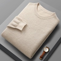 Pull d'hiver pour hommes avec logo personnalisé Pull tricoté en cachemire 100% Design de tricots