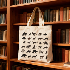 Sacs en toile de coton bio 100% de taille OEM, sacs en toile de coton uni, sacs à main pour cadeaux - Product Image 3