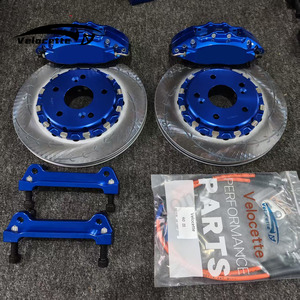 ホンダ シビック EK9用 カスタムカラー ロゴ フロントホイール 4ピストン ビッグブレーキキャリパーキット 302ローター - Product Image 1