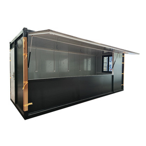 Quiosco de Contenedor Marítimo Modificado, Diseño Industrial Rectangular, Grosor Estándar para Uso Comercial - Product Image 1