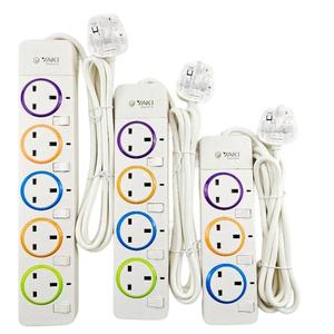 Phích Cắm Ổ Cắm Phích Cắm Nam Sạc Cáp Sàn Cảm Ứng Thiết Bị Chuyển Mạch Hẹn Giờ 1 Inch Loại 2 Bảo Vệ Adapter Cổng Tăng Ổ Cắm Màu Hồng Bộ - Product Image 2