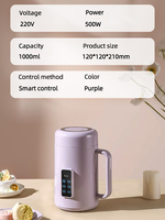 1000ml 전기 스튜 냄비 주전자 슬로우 쿠커 휴대용 요리 냄비 밥솥 스튜 죽 수프 난방 컵 홈 여행 220V