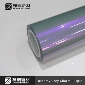ZIRUI Dreamy Gray, Película Protectora de Pintura (PPF) de TPU de Alta Calidad de 7.5mil, Color Morado Encantador que Cambia de Tono, Anti-Amarilleo, Auto-Reparable, 99% UV 90% - Product Image 2