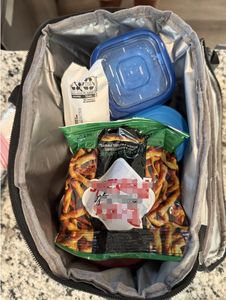 可重复使用的饭盒野营储物袋便携式炉灶手提箱耐磨冷却器袋厨房旅行食品促销 - Product Image 4