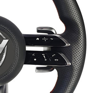 พวงมาลัยดัดแปลงแมลงปอคาร์บอนไฟเบอร์สีแดงสำหรับ <span class=keywords><strong>Mercedes</strong></span> Benz C GLC E S CLS <span class=keywords><strong>AMG</strong></span> ZC-<span class=keywords><strong>223</strong></span>-T18-F - Product Image 6