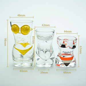 Unique Design Lady Body Shape Party glassware Custom Made <strong>Cool</strong> Sexy <strong>Shot</strong> <strong>Glasses</strong> - Product Image 6