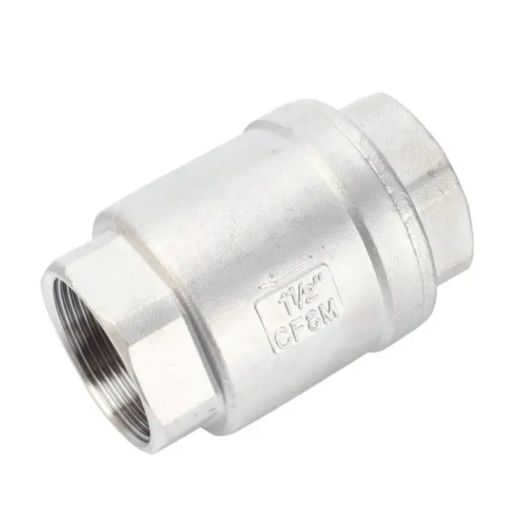 304 316 Stainless Steel One-way Vertical Check Valve Plumbing Check Valves