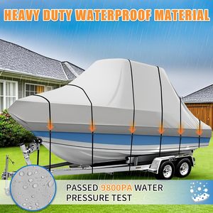 Housse de bateau MESOROCK résistante et imperméable, en polyester 600D, anti-UV, avec logo personnalisé - Product Image 3