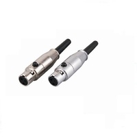 2 pin3pin 4pin 5pin 6pin Mini canon xlr micro microphone sans fil prise de courant