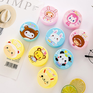 Portable Foldable Water Bottle Telescopic Drinking Cup Random Cartoon Pattern Two Piece Set Outdoor Travel Use - Product Image 3