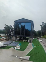 Maison conteneur préfabriquée détachable à faible coût, moderne, respirante, imperméable, résistante aux fortes pluies, design ferme résidentielle