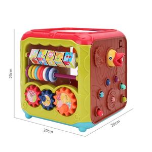 Samtoy – <span class=keywords><strong>Cube</strong></span> éducatif Montessori Musical en plastique écologique <span class=keywords><strong>6</strong></span> en 1, jouets <span class=keywords><strong>d</strong></span>'apprentissage pour enfants, cubes <span class=keywords><strong>d</strong></span>'activités pour bébés pour tout-petits - Product Image 2
