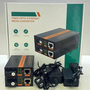 High Performance 100Mbps 1000Mbps Single-mode Single-fiber Transceiver Fiber Optic Converter SC <b>Ethernet</b> Optical Converter Pair - Product Image 5