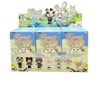 Serie Bosque del Reino Nommi Animal Muñeco de Peluche Articulado DIY Caja Sorpresa Figura de Juguete Artístico Mini Adorno Venta al por Mayor