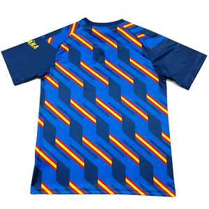 Tenue de football d'été Nouvelle saison 2026 Espagne Ensemble d'entraînement Maillot Col Rond Unisexe Manches Courtes Imprimé Séchage Rapide Uniforme Européen - Product Image 2