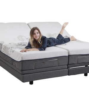 Nhà máy chất lượng cao Bộ nhớ bọt Nệm điện nâng Nệm điện có thể điều chỉnh massage nệm - Product Image 2