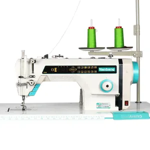 Mechatronics High Speed Computerizd Lock Stitch Sewing Machine Which Thickness Adjustable