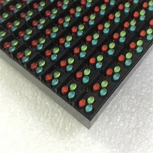 户外防水P10 P16全彩RGB DIP点阵发光二极管模块10000尼特亮度发光二极管显示屏