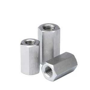 Écrou de couplage hexagonal robuste, fixation métallique de précision pour machines industrielles et solutions de quincaillerie, composants tournés - Product Image 5