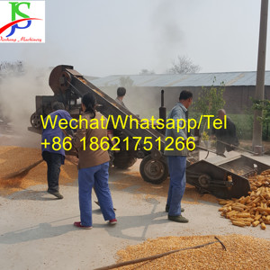 Alimentation automatique complète À Dos décortiqueur de maïs quatre roues chariot porte avant Rendement 8-10 tonnes économiser du temps et de la main-d 'œuvre - Product Image 5