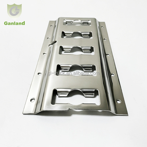 GL-19111S Rail de fixation horizontal <span class=keywords><strong>en</strong></span> acier inoxydable 304, bande de fixation robuste <span class=keywords><strong>en</strong></span> L pour remorques, camions et transport - Product Image 5