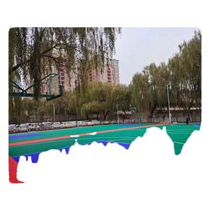 Carreaux de sol modulaires pour terrain de basket Carreaux pour terrain de basket extérieur - Product Image 1