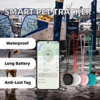 Traceur Bluetooth Android pour animaux de compagnie, localisateur étanche anti-perte pour sac, portefeuille, clé, carte