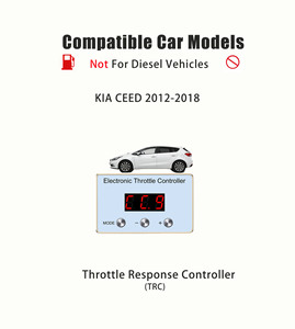 Contrôleur d'accélérateur électronique, accélérateur de course, booster puissant pour KIA Ceed 2012-2018, Plug & Play, 9 modes de conduite, booster de vitesse - Product Image 2