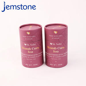 Proveedores experimentados logotipo impreso personalizado círculo papel puede regalo tubo de papel embalaje - Product Image 1