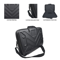 Étui pour ordinateur portable en EVA personnalisable, sac de rangement pour ordinateur portable en EVA rigide, résistant à l'usure, sac de rangement portable pour accessoires informatiques