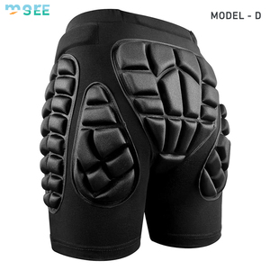 SeeMore Vente en gros Vêtements d'intérieur pour adultes Patinage sur glace Anti-chute Coussinets pour les fesses Pantalon de protection des hanches Snowboard Sports Ski Hip Genouillères - Product Image 4
