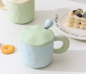 Taza de Viaje Personalizada de Porcelana Coreana, Color Caramelo Fresco, Apta para Alimentos, Reutilizable, Apta para Lavavajillas y Microondas, para Hombre y Mujer - Product Image 5