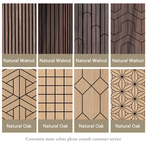 Kasaro กระดานตะแกรงไม้แกะสลักที่ใช้ในการเสร็จสิ้นผนังพื้นหลัง wainscot. - Product Image 2