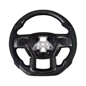Volant en fibre de carbone véritable pour <span class=keywords><strong>Ford</strong></span> Ranger <span class=keywords><strong>Raptor</strong></span> f150 <span class=keywords><strong>f</strong></span>-150 2015 2016 2017 2018 2019 <span class=keywords><strong>2020</strong></span> Volants de voiture - Product Image 6