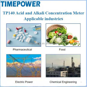 เครื่องวัดความเข้มข้นกรด-ด่าง Timepower TP140 แบบออนไลน์ พร้อมสัญญาณเอาต์พุต 4-20mA ในตัว รองรับการวัดค่า HCL, NAOH, H2SO4, NACL, HNO3, <span class=keywords><strong>NA2CO3</strong></span> พร้อมกราฟแสดงผล - Product Image 5