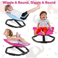 Chaise tournante en plastique pour enfants autistes, siège sensoriel pivotant pour l'autisme, jouet rotatif pour enfants TDAH, siège pivotant pour tout-petits
