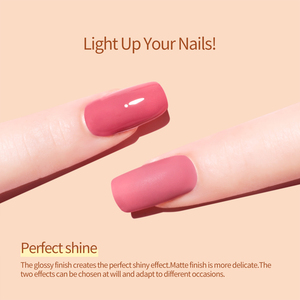 Kit de Démarrage DIY pour Ongles à Domicile, Vernis Gel UV/LED Longue Durée, Base et Top Coat, Ensemble de Vernis à Ongles en Gel Soak-Off – Meilleures Ventes - Product Image 5