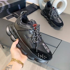 Zapatos de Diseñador de Alta Calidad, Zapatillas Deportivas de Moda para Hombre y Mujer, Versache Chain Reaction, Tenis Casuales de Lujo, Transpirables para Caminar - Product Image 6
